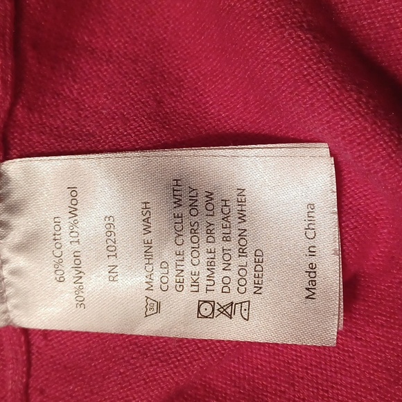 Prabal Gurung Collective "Peony' Pom Pom Cotton/Wool Blend Sweater- Sz. 4 - Picture 8 of 8